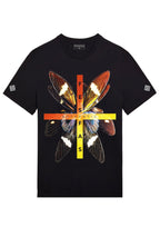 FesFas butterfly-print | Áo Thun | Nam | Màu Đen