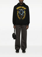 FesFas jaguar-print Hoodie | Black | Men