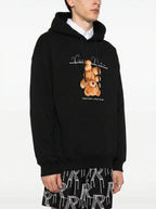 FesFas teddy bear-print Hoodie | Black | Men