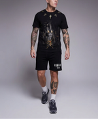 FesFas anubis-print | Bộ T-Shirt | Nam | Màu Đen