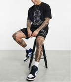 FesFas hidden boss-print | Bộ T-Shirt | Nam | Màu Đen