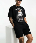 FesFas sport bear-print | Bộ T-Shirt | Nam | Màu Đen