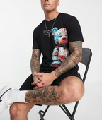 FesFas colorful bear-print | Bộ T-Shirt | Nam | Màu Đen
