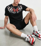 FesFas snake-print | Bộ T-Shirt | Nam | Màu Đen
