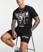FesFas knight helmet-print | Bộ T-Shirt | Nam | Màu Đen