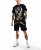 FesFas anubis-print | Bộ T-Shirt | Nam | Màu Đen