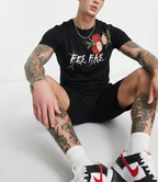 FesFas flowers-print | Bộ T-Shirt | Nam | Màu Đen