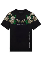 FesFas flowers-print | Áo Thun | Nam | Màu Đen