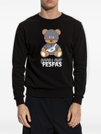 FesFas bear-print Sweatshirt | Black | Men