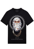 FesFas floral mask-print | Áo Thun | Nam | Màu Đen