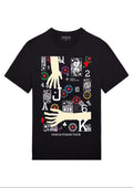 FesFas Poker-print | Áo Thun | Nam | Màu Đen