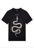 FesFas Snake-print | Áo Thun | Nam | Màu Đen
