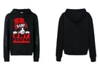FesFas red cap cat-print Hoodie | Black | Men
