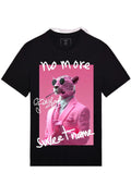 FesFas panther-print | Áo Thun | Nam | Màu Đen