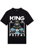FesFas pug-print | Áo Thun | Nam | Màu Đen