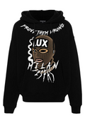 FesFas mask-print Hoodie | Black | Men