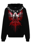 FesFas red eagle-print Hoodie | Black | Men