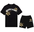 FesFas lily-print | Bộ T-Shirt | Nam | Màu Đen