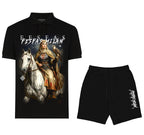 FesFas royal huntress-print | Bộ Polo | Nam | Màu Đen