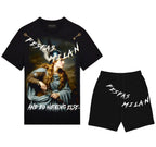 FesFas woman assassin-print | Bộ T-Shirt | Nam | Màu Đen