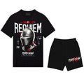 FesFas knight helmet-print | Bộ T-Shirt | Nam | Màu Đen
