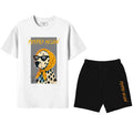 FesFas dalmatian-print T-shirt Set | Black & White | Men