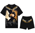 FesFas graphic-print | Bộ T-Shirt | Nam | Màu Đen