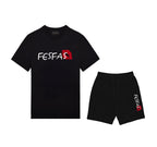 FesFas Logo-print | Áo Thun | Nam | Màu Đen