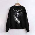 FesFas Crocodile-print Sweatshirt | Black | Men