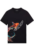 FesFas koi fish-print | Áo Thun | Nam | Màu Đen