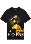 FesFas Duke-print | Áo Thun | Nam | Màu Đen
