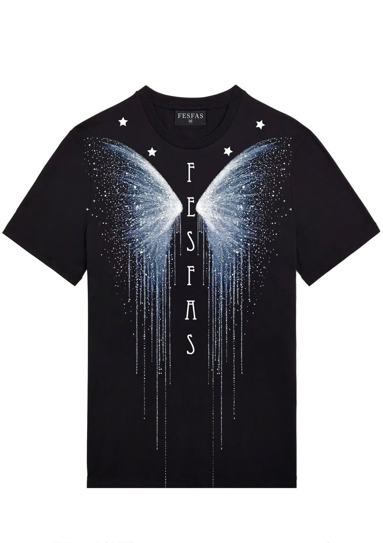 FesFas butterfly-print | Áo Thun | Nam | Màu Đen