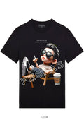 FesFas boy-print | Áo Thun | Nam | Màu Đen