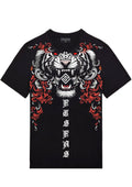 FesFas White Tiger-print | Áo Thun | Nam | Màu Đen
