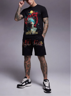 FesFas fantasy-print | Bộ T-Shirt | Nam | Màu Đen