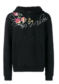 FesFas flower-print Hoodie | Black | Men