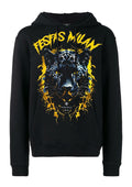 FesFas jaguar-print Hoodie | Black | Men