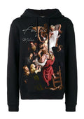 FesFas godfall-print Hoodie | Black | Men