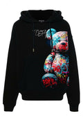FesFas teddy bear-print Hoodie | Black | Men