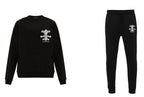 FesFas Graphic-print Sweatshirt Set | Black | Men