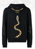 FesFas snake-print Hoodie | Black | Men