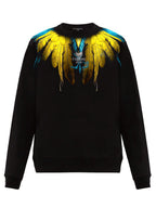 FesFas Feathers-print Sweatshirt | Black | Men