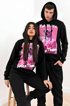 FesFas Panther-print Hoodie Set | Black | Men