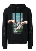 FesFas flower-print Hoodie | Black | Men