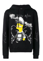 FesFas angel-print Hoodie | Black | Men