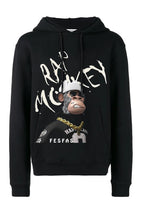 FesFas Rap Monkey-print Hoodie | Black | Men
