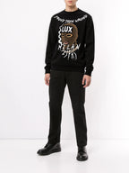 FesFas mask-print Sweatshirt | Black | Men