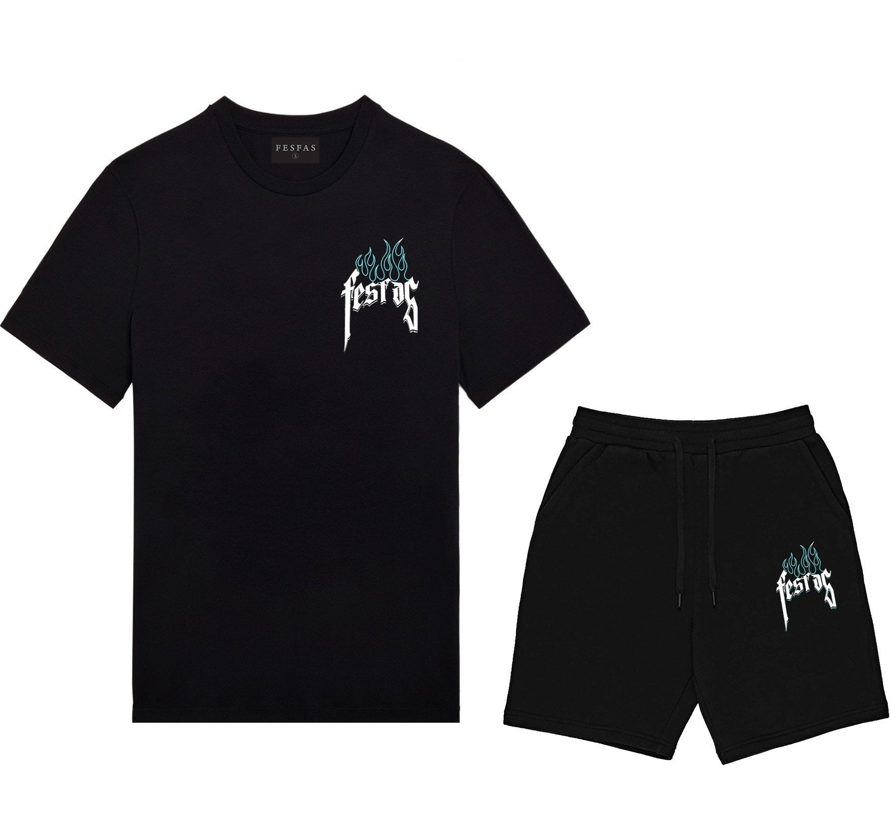 FesFas Snake-print | Áo Thun | Nam | Màu Đen