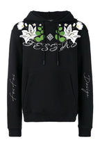 FesFas flower-print Hoodie | Black | Men