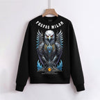 FesFas Eagle-print Sweatshirt | Black | Men